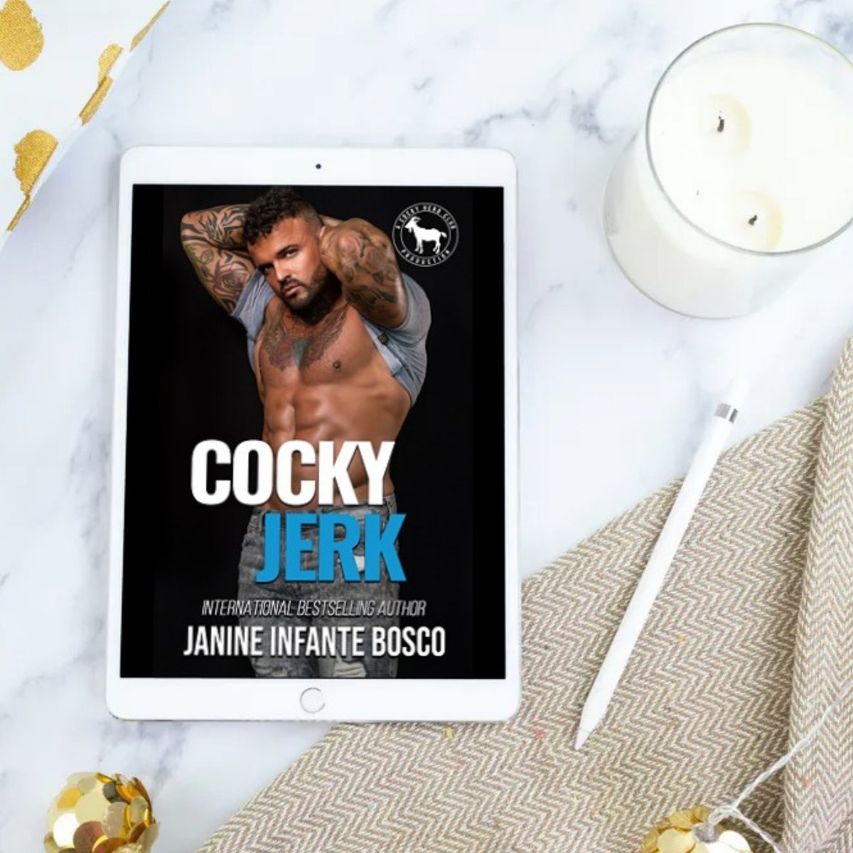 #CHCFeaturedBookoftheDay: Cocky Jerk by Janine Infante Bosco (<a href="/JanineBosco/">Janine Infante Bosco</a>). Haaave you read this Cocky Hero yet? 😉
 Link: goodreads.com/en/book/show/5…