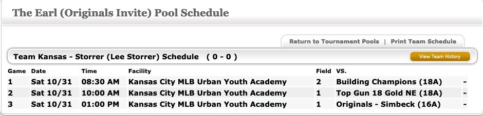 TeamKS18Storrer's tweet photo. Weekend schedule!! https://t.co/Vl5T9wx4ct