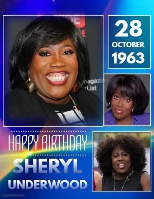 Happy Birthday Sheryl Underwood from your  