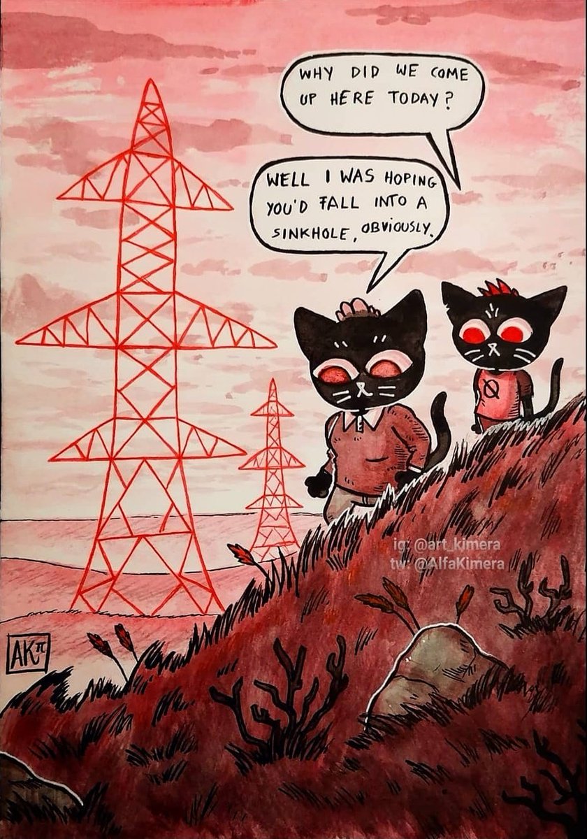  #Maetober2020 day 28: Mom"Jenny's field"  #nitw  #nightinthewoods  #drawtober  #drawtober2020  #artober  #Artober2020  #inktober2020  #inktober