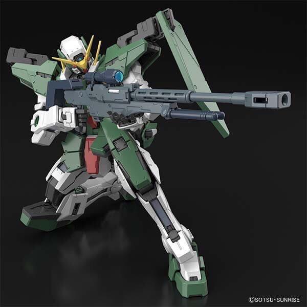 Some more excellent choices: MG Gear Doga, old school look with a solid build; MG Turn X, a Syd Mead masterpiece; MG Gundam Barbatos, the latest release and full of pistons; MG Gundam Dynames, cool sniper with incredible articulation.