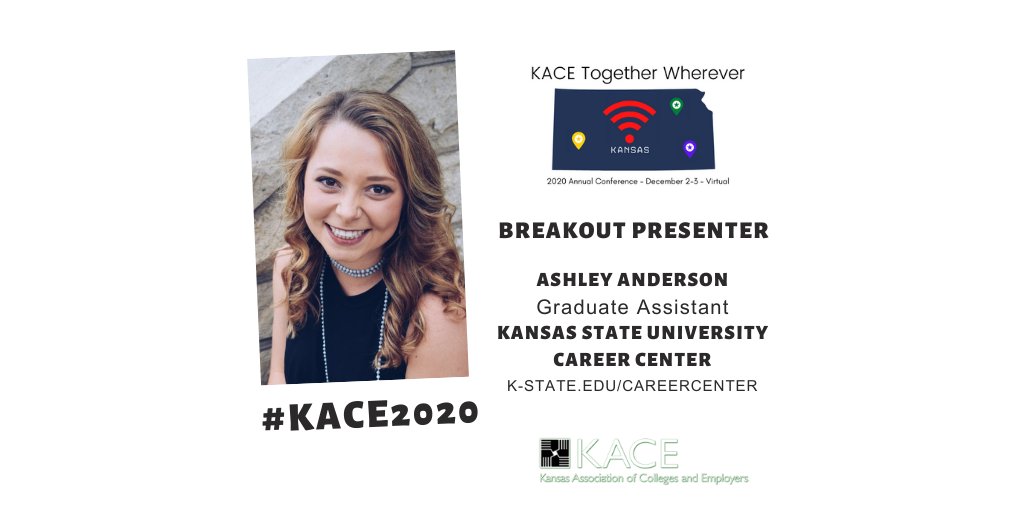 KACEweb's tweet photo. Join us Dec. 2-3 for the #KACE2020 annual conference! Ashley Anderson will be presenting a breakout session, "Introducing the Virtual Career Fair to First-Year Students." Registration for the virtual event is FREE! https://t.co/e1r0XaXo9M https://t.co/1Wb6mNUhPT