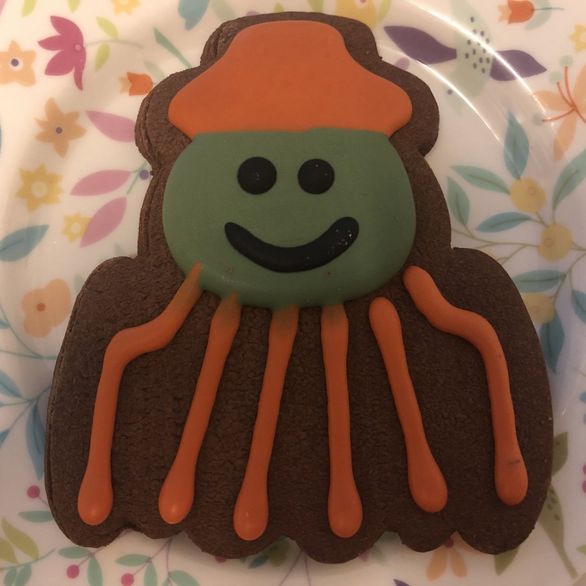 MORRISONS SPIDER BISCUITThis guy wears a hat apparently made from the same flesh as his own legs. That’s not just spooky, that’s metal as hell /5