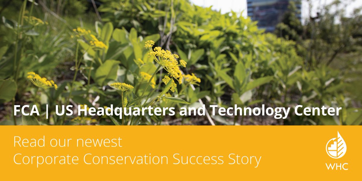 TandemGlobalOrg's tweet photo. A #heron rookery, #pollinator gardens and #STEMeducation. The #WHCcertified program at @fcagroup @FiatChrysler_NA's US Headquarters &amp; Technology Center has it all! Read about it in our newest #CorporateConservation Success Story. #CertifiedGold https://t.co/lhQZXLTpwv https://t.co/EQ7OyLghFe