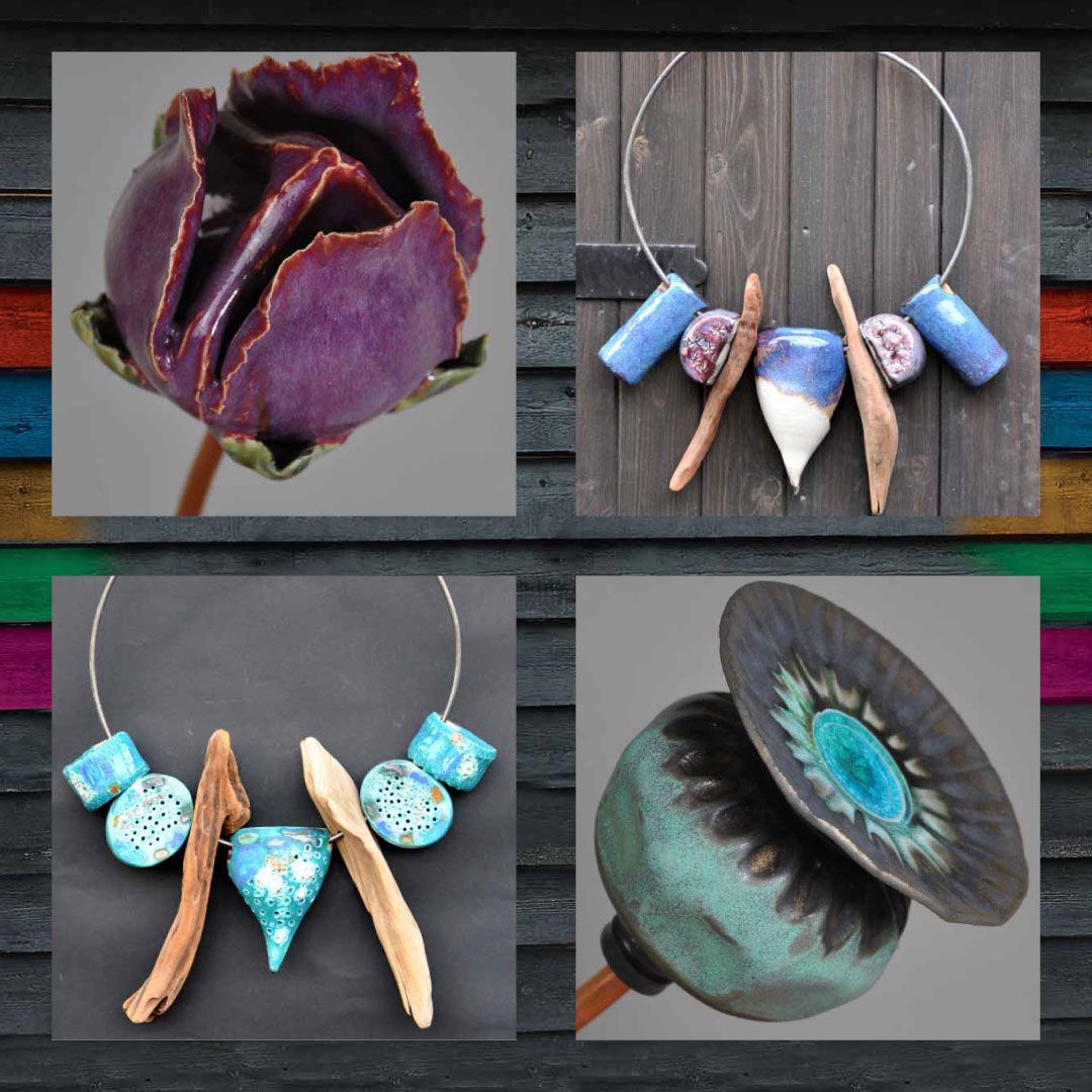 Ceramic flowers and dreamcatchers - just what you need for autumn days! 
Brighten up any corner or border with colourful handmade goodies from <a href="/ceramicsbuyanja/">Anja</a> - they are sure to bring the sunshine back.
Buy directly: buff.ly/2HHYFhf