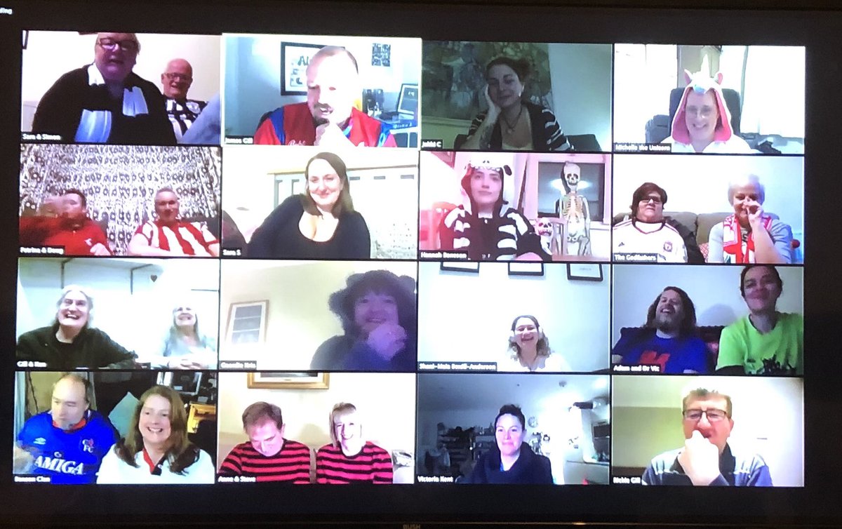 A colourful front row tonight at <a href="/alwaysbecomedy/">Always Be Comedy</a>