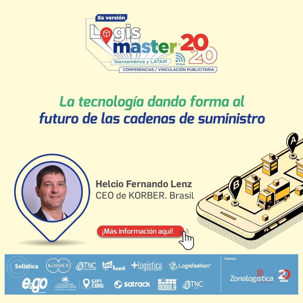 Adnerc's tweet photo. @Zonalogistica #Logismaster2020 @e2go_logistics te invita a conocer el nuevo concepto de automatización flexible @stefanfurtado https://t.co/g25I37FztL https://t.co/fnbaDEeiX8
