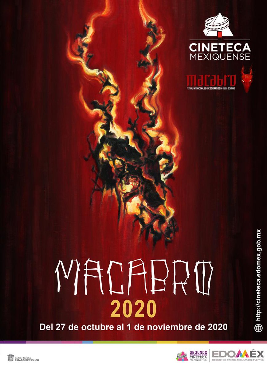 MacabroFICH's tweet photo. ¡Atención Toluca! No te pierdas el ciclo de cine de terror que Macabro preparó en colaboración con la @CinetecaEdomex Para mayor información sobre la programación, horarios y días 😈👇https://t.co/GmQohVkmGI
#MacabroXIX https://t.co/3H3zH7FVT1