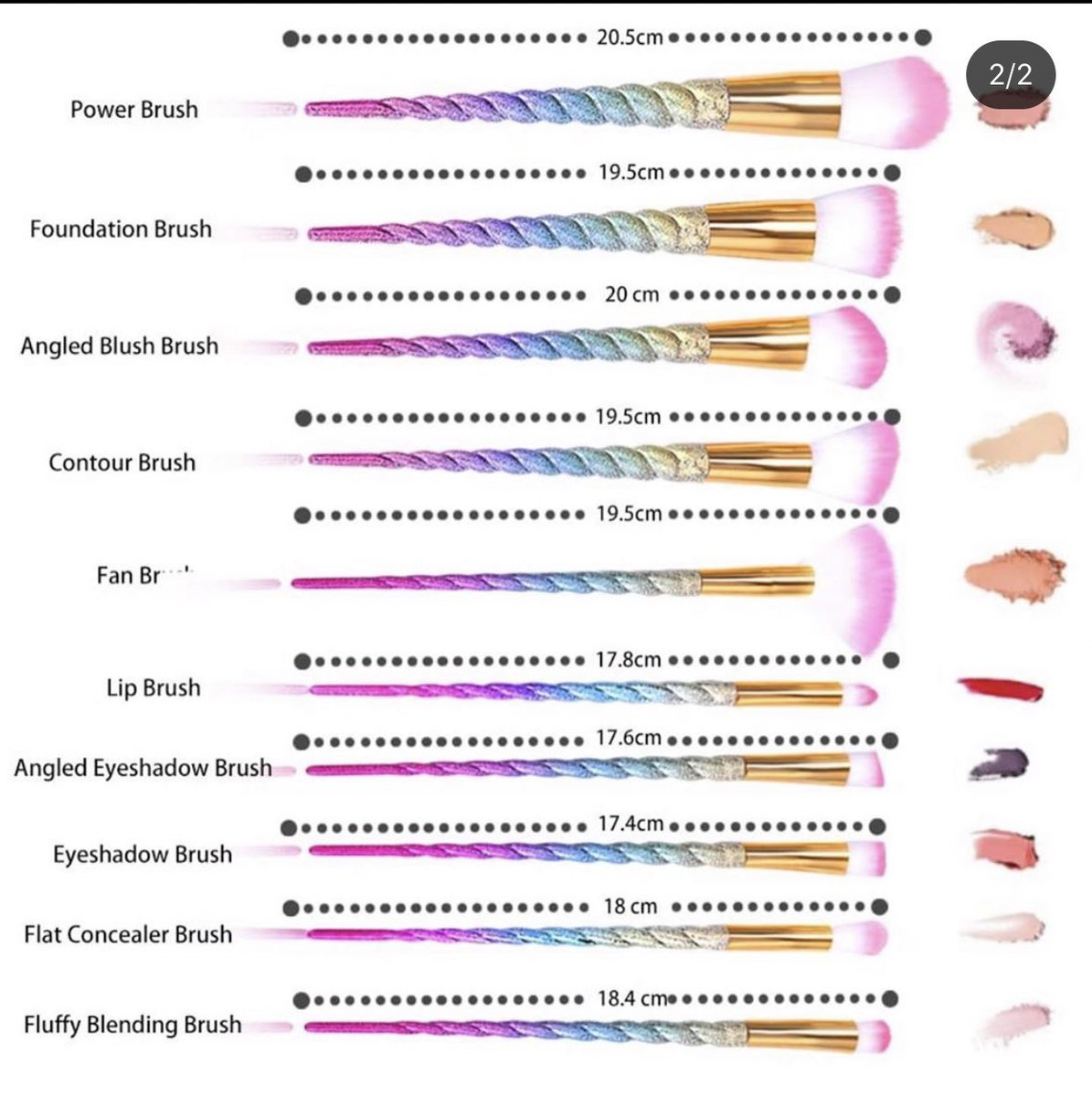 ShimmerMeCo's tweet photo. Our rainbow unicorn 11-piece Makeup Brush Set Shop https://t.co/tM15cdY37b 🛍

•
  #Makeup #MUA #MakeupAddict  #MakeUpTutorial #GirlBoss #BodyButter #Lashvendor  #SkinCareRoutines     #BlackOwnedBusiness #CrueltyFree  #lashaddict #lashextensions #ShopShimmerMe #Cosmetics #Lashes https://t.co/rHk03bpoP0