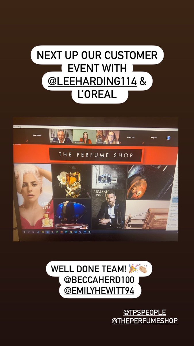Next event of the day - this time our lovely customers were treated to a masterclass with <a href="/LeehardingT/">LeeHarding-TPS</a> &amp; L’Oreal -was a great session! Thanks to <a href="/RebeccaHerd1/">Rebecca Herd Events</a> <a href="/EmilyHewitt94/">Emily May</a> <a href="/LeehardingT/">LeeHarding-TPS</a> for all their help in pulling together! <a href="/TPSPeople/">The Perfume People</a> 🎉