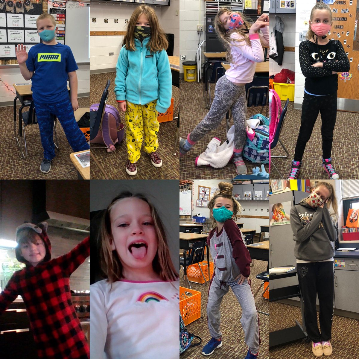 MrsLesniak4's tweet photo. Happy Wonderful Wednesday! Today was pajama day! ๐ #RVResilient #RVSpiritWeek https://t.co/W7fytLkEPc