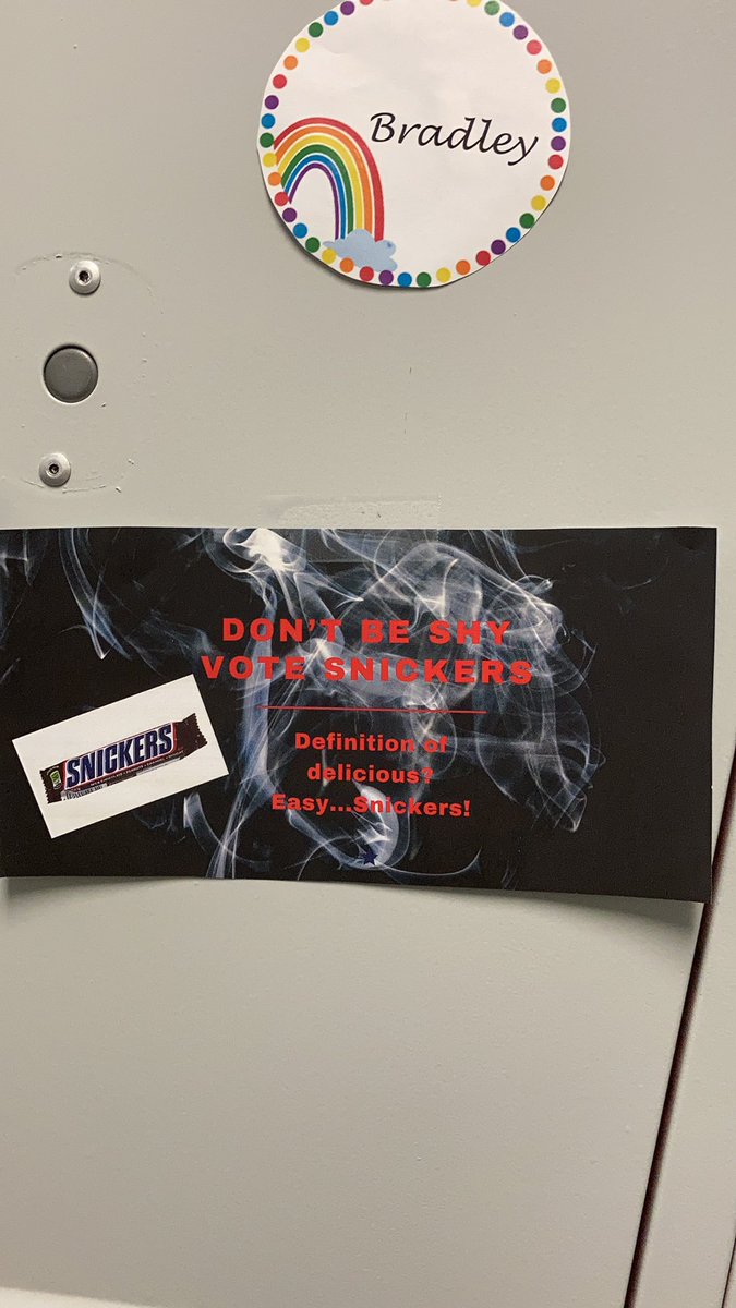 cccgrade5's tweet photo. Tempers flared today near campaign headquarters. Chocolate Party signs were spotted on Chewy Party members’ turf. A violent protest seemed inevitable,  but thankfully peace won out. Only a few papers were hurt and a few glares exchanged. #candy2020 https://t.co/la0Fan3g0g