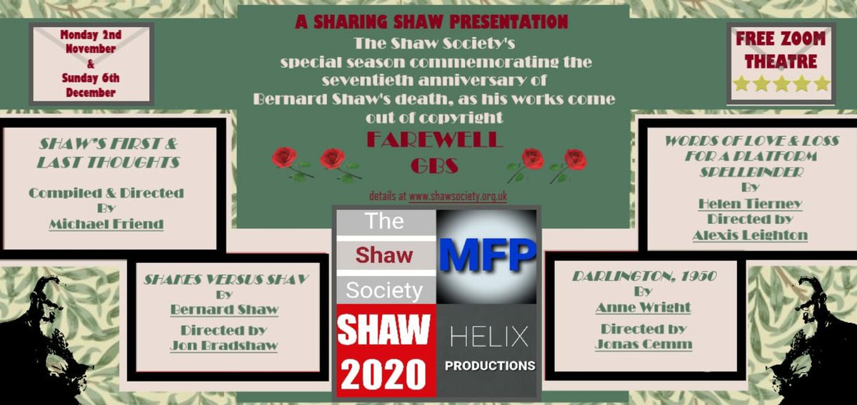 The Shaw Society - est.1941 tweet media