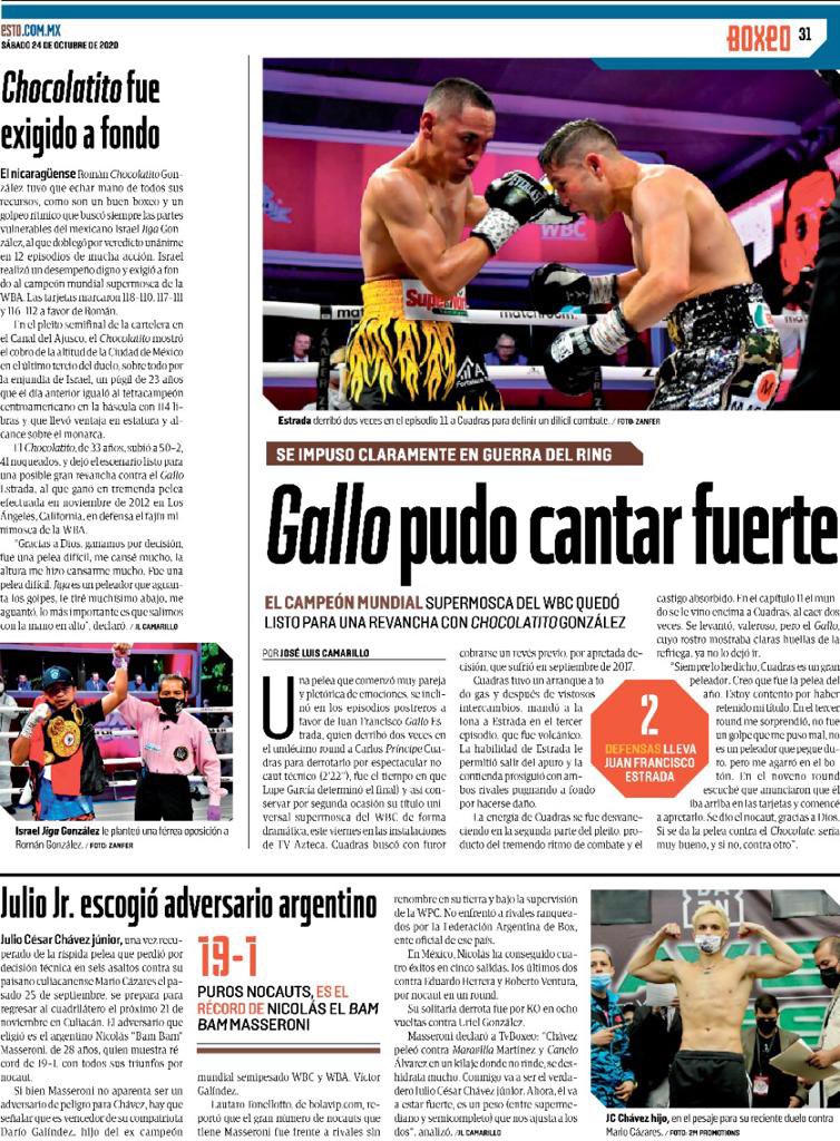 Jose Luis Camarillo (@pepecamarillo) on Twitter photo Elwin Soto quiere unirse a Pequeños Gigantes como <a href="/ChiquitaGlz/">Humberto González</a> y <a href="/edgarsosabox/">Edgar Sosa</a>; el viernes irá contra Buitrago, en respaldo de <a href="/jaimemunguia15/">Jaime Munguia</a> vs Tureano Johnson - <a href="/CarlosCuadras13/">Carlos Cuadras</a>, en posible trilogía con <a href="/GalloEstradaOfi/">Gallo Estrada</a> - mega sábado de boxeo, con <a href="/leosantacruz2/">Leo Santa Cruz</a>-<a href="/Gervontaa/">Gervonta Davis</a> Elwin Soto quiere unirse a Pequeños Gigantes como <a href="/ChiquitaGlz/">Humberto González</a> y <a href="/edgarsosabox/">Edgar Sosa</a>; el viernes irá contra Buitrago, en respaldo de <a href="/jaimemunguia15/">Jaime Munguia</a> vs Tureano Johnson - <a href="/CarlosCuadras13/">Carlos Cuadras</a>, en posible trilogía con <a href="/GalloEstradaOfi/">Gallo Estrada</a> - mega sábado de boxeo, con <a href="/leosantacruz2/">Leo Santa Cruz</a>-<a href="/Gervontaa/">Gervonta Davis</a>
