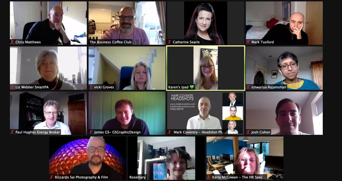 buscofclub's tweet photo. Another great session! Today was all about sharing individual lessons and how to move forward! 

£3.50 per month - https://t.co/Loc208k1kJ

#thebcc #businesscoffee #netorkingonline #networkingessex #networkinguk #smallbusinesssupport #BusinessOwners https://t.co/KSQtkWn9O5