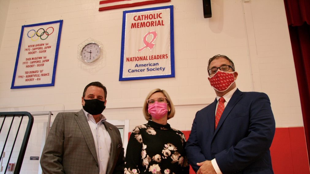 CatholicMem's tweet image. Over the last 15 years, CM is proud to have raised a quarter-million dollars for @MakingStrides. Thank you to @AmericanCancer for naming us as National Leaders in the fight!