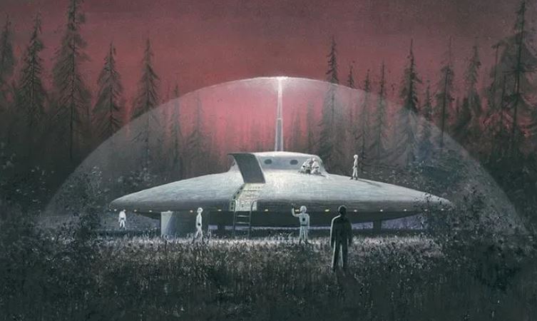 1|
THE MAN WHO GOT RICH OFF AN ALIEN DRINK
1946

While walking through the woods one evening, Gosta Karlsson witnessed flashing ahead through the trees.

He thought it may be the light of another walker &amp; pursued in the direction only to stumble upon a large saucer shaped craft.