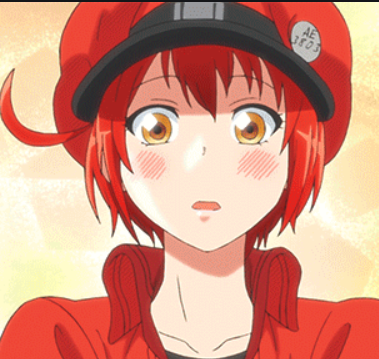 red blood cell10/10 again absolutely adorable a little low on brain cells sometimes but very precious love her very cute