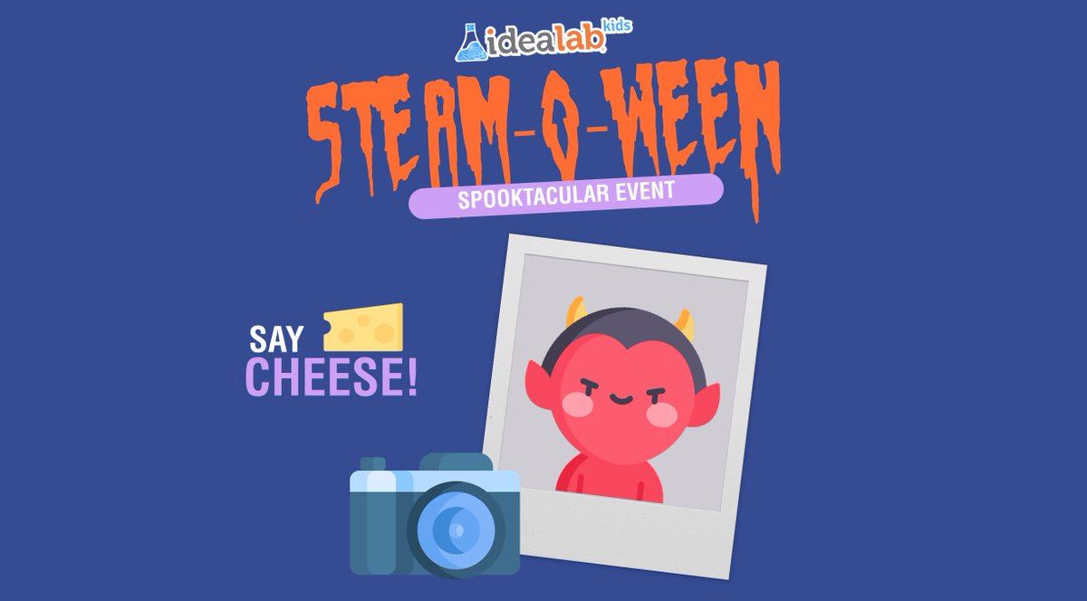 IDEALabEMarkham's tweet photo. 'STEAM-O-WEEN Picture Contest Alert!!'
Want to win 20% OFF our after school iClass @IDEALabEMarkham? 
Here’s what you need to do:
1. Wear your cutest Halloween costume
2. Take a photo and post it
3. Tag us and use hashtag #STEAMOWEEN
4. The most “likes” will win a prize! https://t.co/vzzIJxgZiG