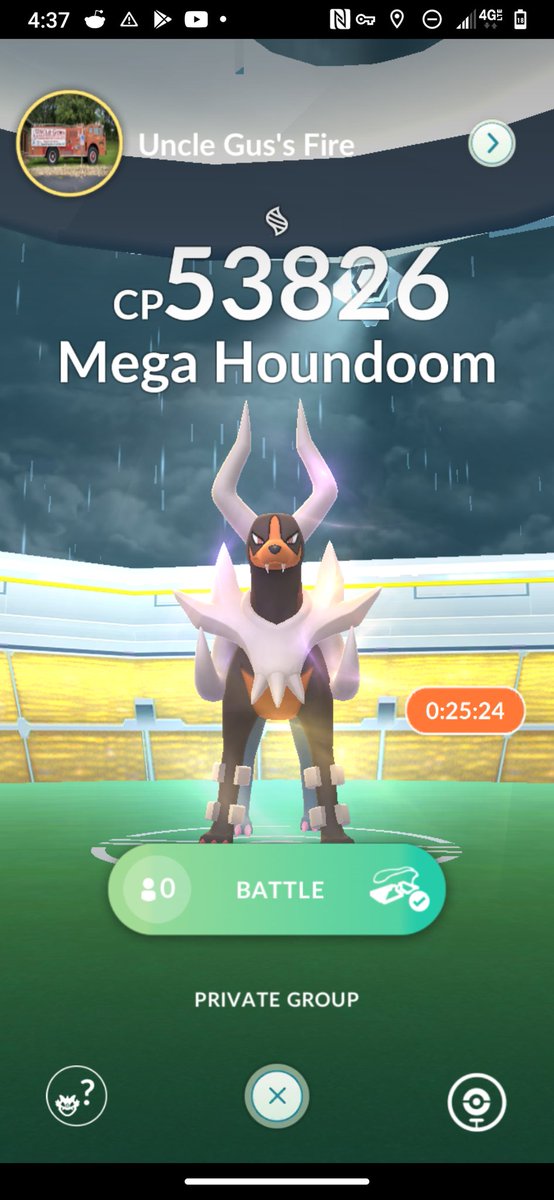 ShinyPooch's tweet photo. Mega Houndoom raid https://t.co/8WixU5Cvci