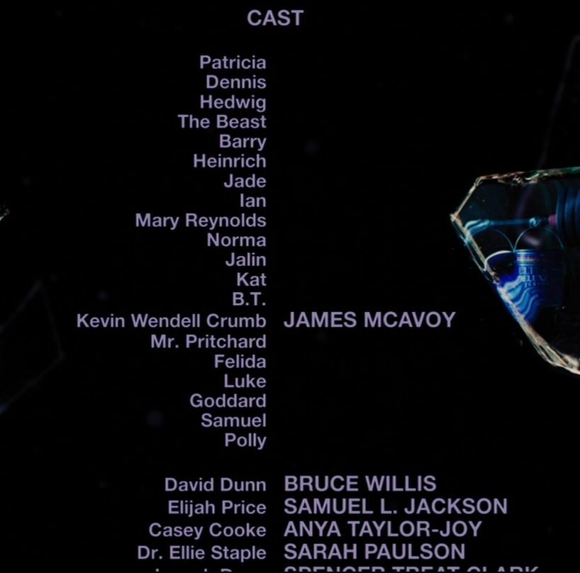 FilmEasterEggs's tweet photo. Each one of James McAvoy's personalities in 'Glass' (2019) is fully credited

via u/syrupbuccaneer https://t.co/xdyBPdhFW5