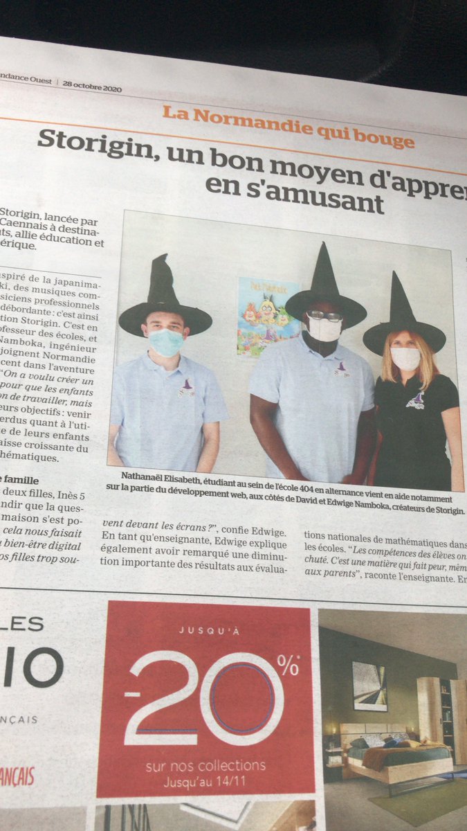 ❤️ Aujourd'hui dans Tendance Ouest ❤️ !
Merci à <a href="/tendanceouest/">Tendance Ouest</a> et <a href="/tendanceouest14/">Tendance Ouest 14</a> pour cette dernière  de couverture 🥳