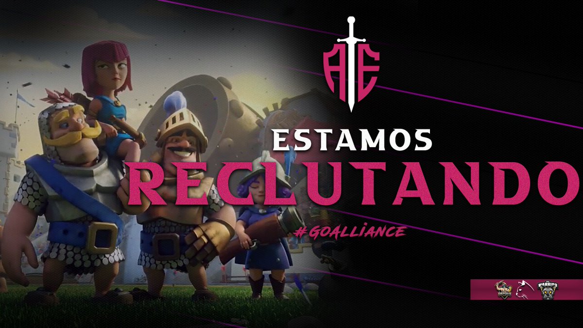 #ClashRoyale 

✡️BUSCAMOS JUGADORES DE Clash Royale✡️

🏆Si estas buscando equipo y quieres entrar a las grandes ligas escríbenos y conoce los beneficios 📬 

#GOALLIANCE