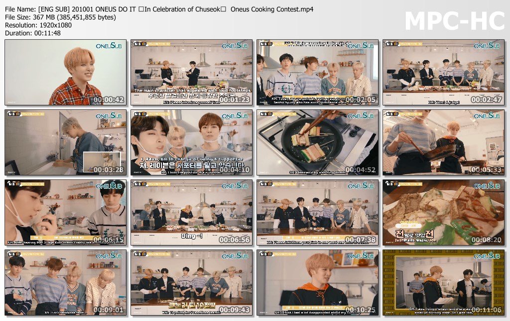 [ENG SUB] 201001 ONEUS DO IT | 🌕 In Celebration of Chuseok 🌕 ONEUS Cooking Contest

🔗 LINKS 

• YouTube : youtu.be/5c8r4OOQCGE
• MEGA : mega.nz/file/S8gklLTa#…

#ONEUS #원어스