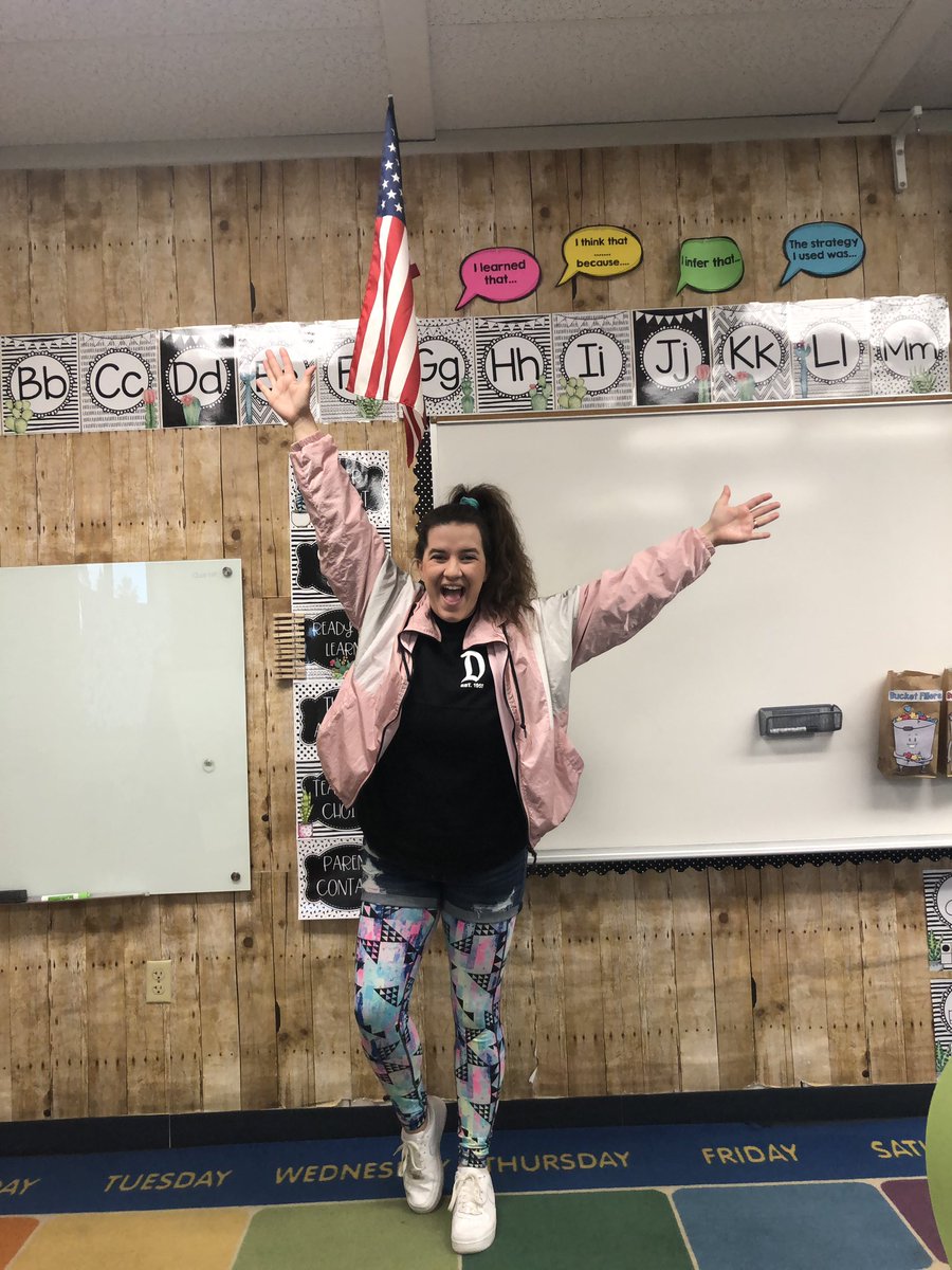 mskellyfournier's tweet photo. Day 1: Red Ribbon Week (Retro Day) “All Our Years Are Drug Free” #JMAJags https://t.co/Wy58KPez18