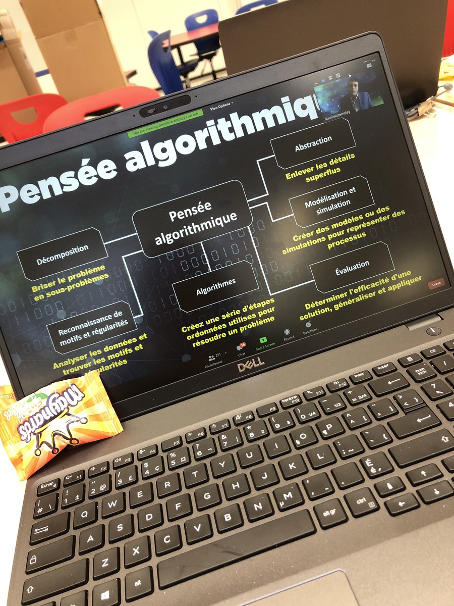 CathJoly's tweet photo. « Viande tofu du codage=pensée algorithmique » -@dominictremblay                   #afemo @desvoyageurs @christine_viau @belanbri #nouveaucurriculummaths https://t.co/l8m7yLFkns