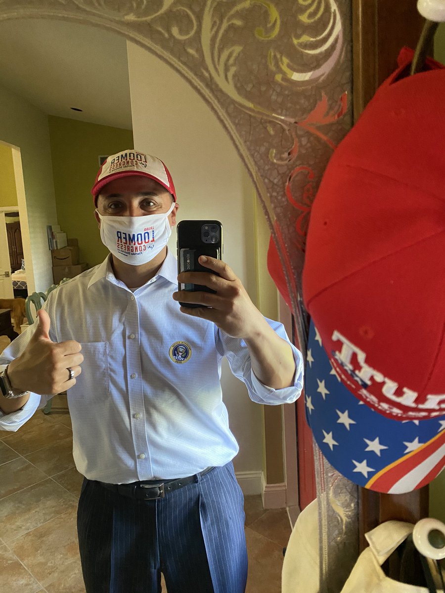 Richie_Boyle's tweet photo. Voted for President @realDonaldTrump and the most banned woman on the internet, @LauraLoomer. #Trump2020 #Loomerforcongress https://t.co/wfc57hGn4k