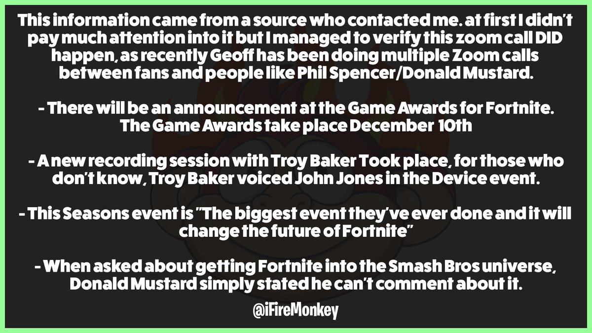 O diretor do Fortnite supostamente provoca o personagem do Smash Bros. Crossover 1