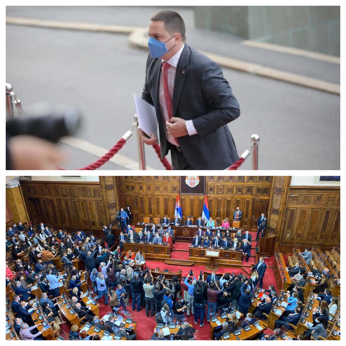 brankoruzicsps's tweet photo. Biti po treći put deo @SerbianGov i i po drugi put tima @SerbianPM je velika čast. Kao i u prethodnom periodu, najveća čast je da ovu dužnost obavljam predano težeći realizaciji 6 definisanih ciljeva, napretku i većoj dobrobiti svih gradjanki i gradjana 🇷🇸 . @socijalisti https://t.co/JfiM6DFT2K