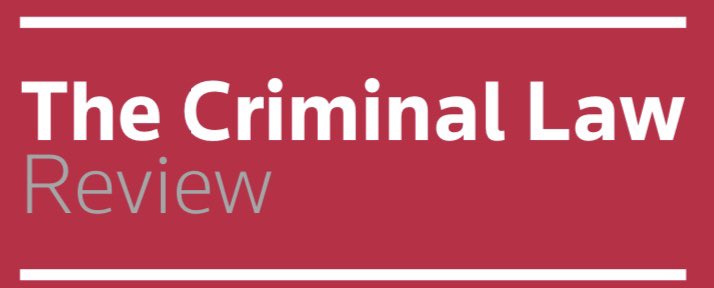 Delighted to have been welcomed to the Board of the Criminal Law Review alongside the wonderful <a href="/BarristerAbi/">Abimbola Johnson doesn't use X anymore</a> 

<a href="/TRLegalEurope/">Thomson Reuters Legal Europe</a> 
<a href="/Westlaw/">Thomson Reuters Westlaw</a>