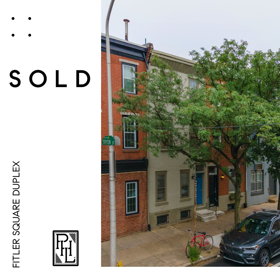 AgentPHL's tweet image. On behalf of Ownership, #AgentPHL powered by @Compass - #Philly's leading hybrid #realestate sales team, would like to congratulate Our Client on the sale of this duplex at 505 S 22nd Street in the coveted #FitlerSquare section of #Philadelphia.
AGENTPHL.com