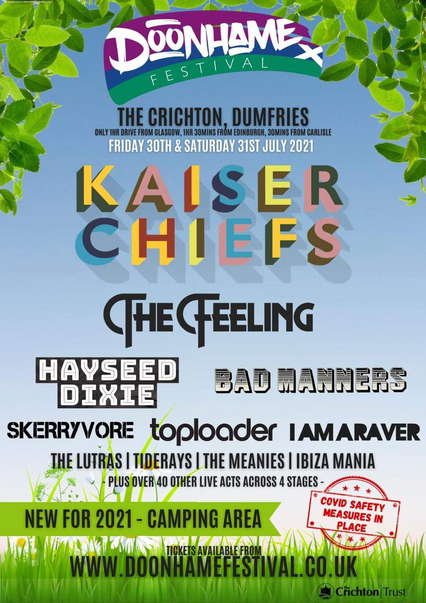 Rockerbiefest's tweet photo. Cracking line up for next years @DoonhameF https://t.co/VxKK9cPovV