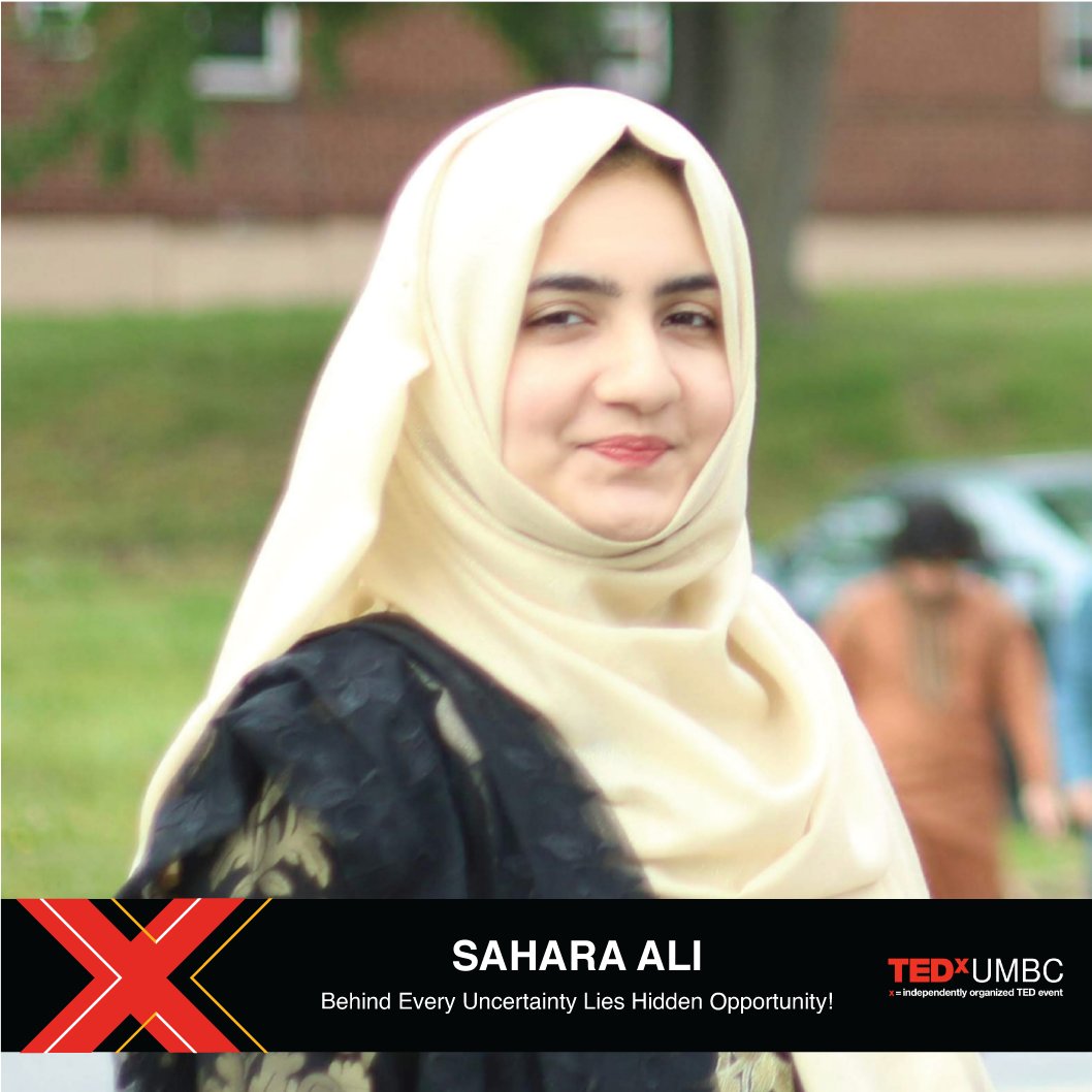 Sahara Ali presents her personal stories and that of others to change the way you look at uncertainty. Uncertainty can be intimidating, but that's the time to unleash one’s hidden potential and stand in front of greatest fears. "When nothing is certain, anything is possible!"