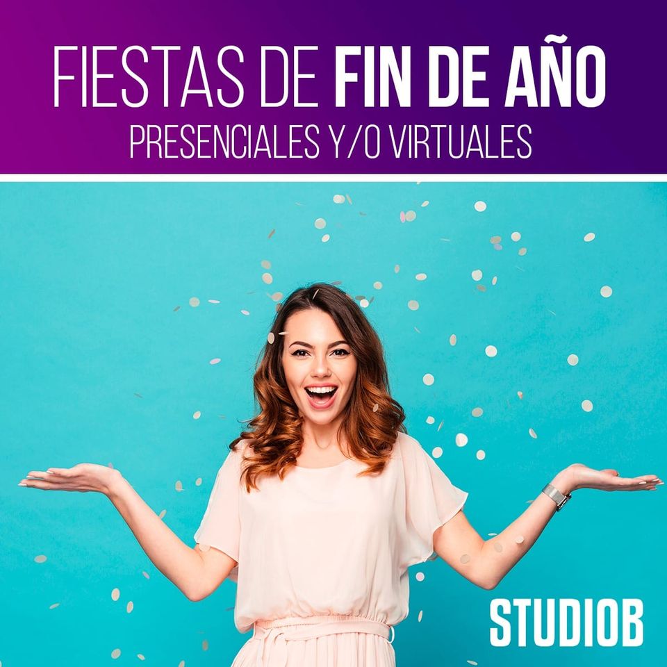 StudioB_MX's tweet photo. Creamos #experiencias inolvidables #virtuales ó #presenciales para tu #FiestaDeFinDeAño. 🥳

📲 Informes vía WhatsApp: 55 5503 2243 ⬅️
📩info@studiob.com.mx

#eventocorporativo #fiestas #findeaño #añonuevo #navidad2020 #familia #amigos #fiestadenavidad #Experienciasinolvidables https://t.co/Mf25mMJSZK