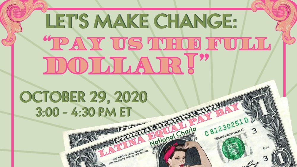 sumawealth's tweet photo. On October 29 its #LatinaEqualPay Day join us at 11am PT/ 2pm ET for a social media storm about #equalpay &amp; Latinas’ economic security. Do not miss the opportunity to empower and unite with women to demand equal pay for Latina workers! @mujerxsrising @she_sepuede @Bea_latina https://t.co/x7PTPqxSdJ