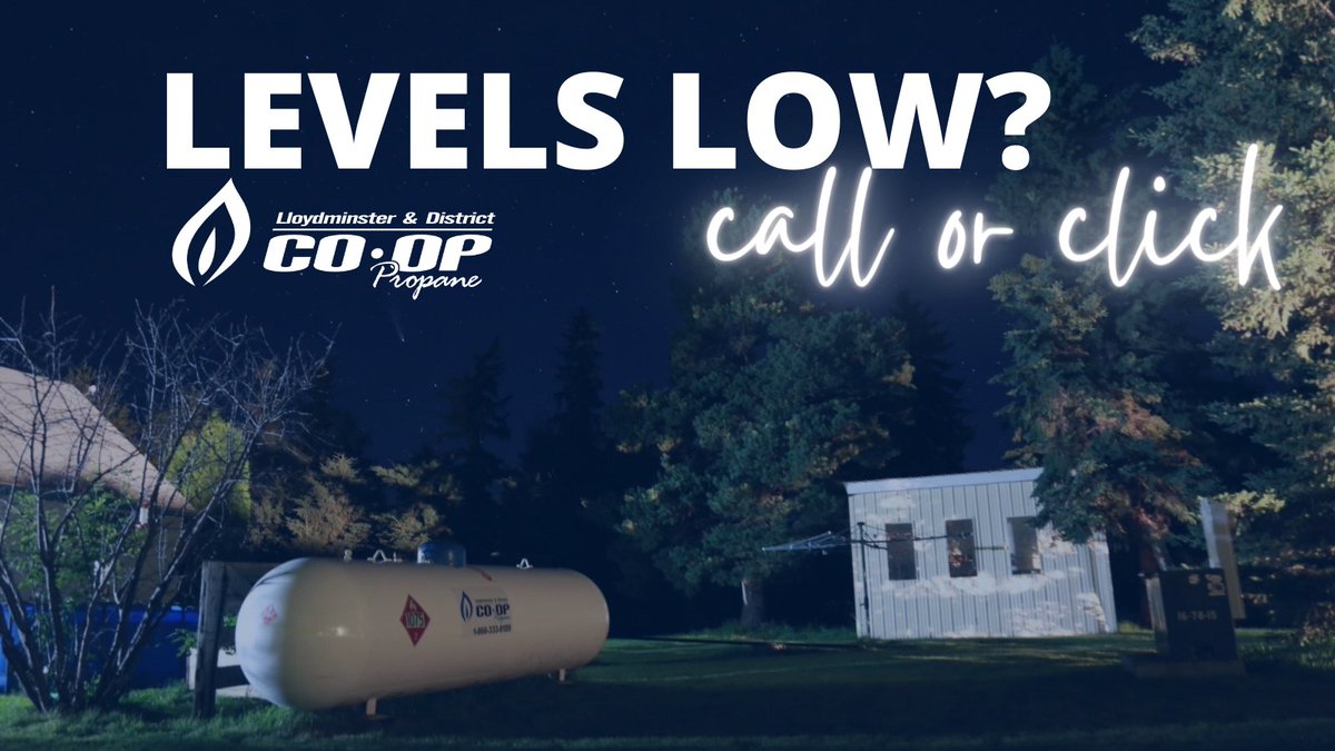 LloydCoop's tweet photo. Head out and check your levels before Mother Nature brings a blast. If you need a top up, call or click to connect with our team of local Lloyd Co-op propane experts: https://t.co/v60wqqzi3p #propane #local #yllcoop #yll #turtleford #kerrobert #kindersley #neilburg #lashburn https://t.co/EXb7JdpDOT