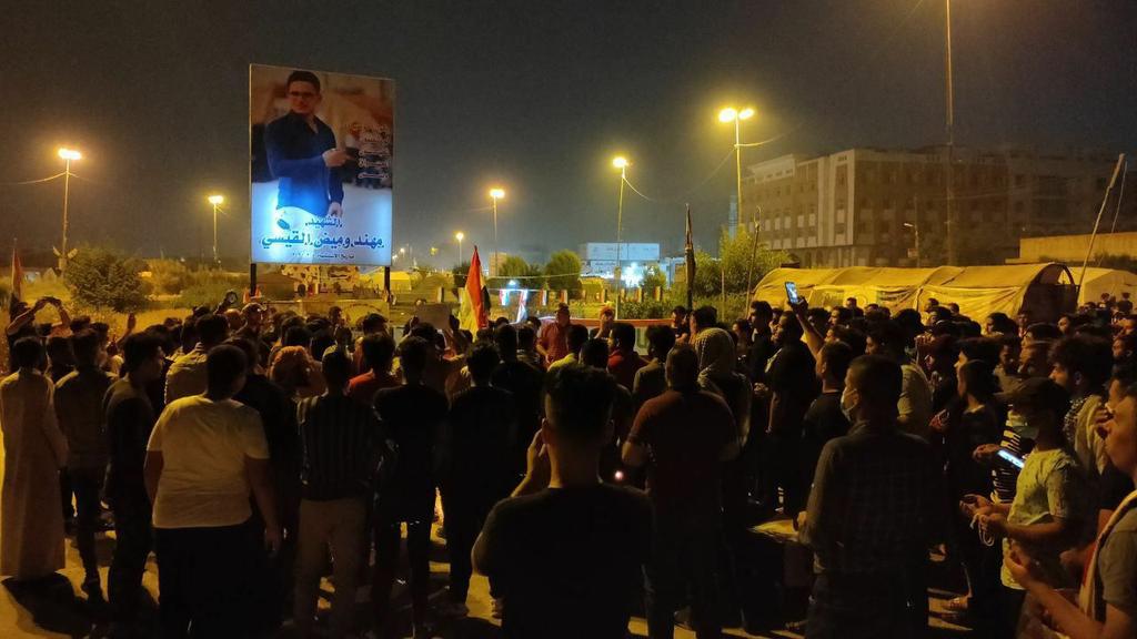 med_east_field's tweet photo. Now, #Najaf
#Iraq
#iraqprotests
#Iraq_protest https://t.co/pYeyvuM3Mr