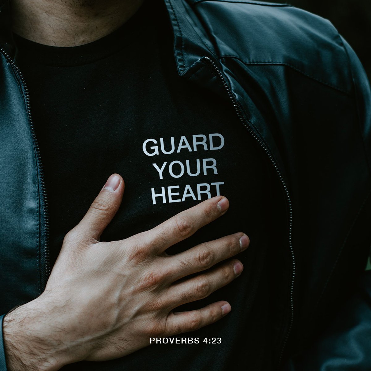 YouVersion's tweet photo. Above all else, guard your heart, for everything you do flows from it. - Proverbs 4:23 https://t.co/SFcw8mHX18