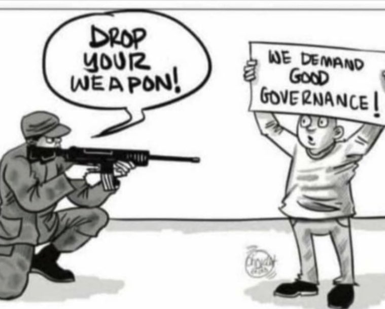 aremo01's tweet photo. This is the voice in #LekkiMassacre2020 they claim we are violence &amp; disturbing the peace of the Nation 

We only ask for #PoliceReFormation   #GoodGovernance #GoodEducation  etc for 12days they took us for granted

Yet, we are in a spot with uniformity of Agenda @Gidi_Traffic https://t.co/HiZYmwLTmL