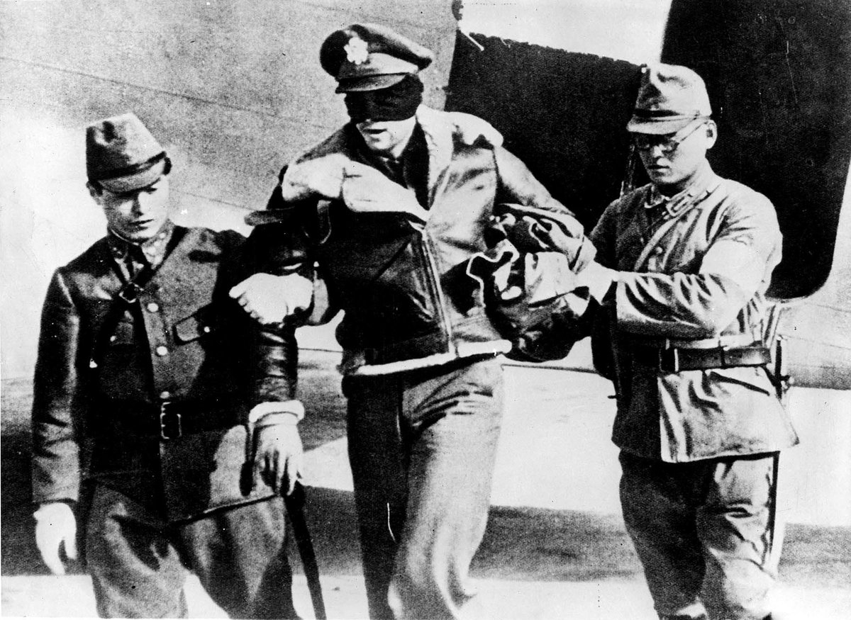 ww2podcast (@theww2podcast) on Twitter photo Not all the crews from the Doolittle raid returned, 8 US flyers became POWS and were tortured, & put on trial for war crimes.
In episode 128, <a href="/simonschuster/">Simon & Schuster</a> author <a href="/MDParadis/">Michel Paradis</a> and I discuss the post war trial of the Japanese involved with the Doolittle POWs. Not all the crews from the Doolittle raid returned, 8 US flyers became POWS and were tortured, & put on trial for war crimes.
In episode 128, <a href="/simonschuster/">Simon & Schuster</a> author <a href="/MDParadis/">Michel Paradis</a> and I discuss the post war trial of the Japanese involved with the Doolittle POWs.