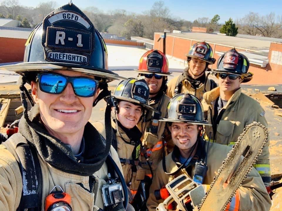 CityGreenville's tweet photo. On National First Responders Day, let’s take a moment to thank our city police officers and firefighters for their effort, 24/7, 365 days a year. #GCFD #GPD #ValueBlue https://t.co/EE3bWS69sY