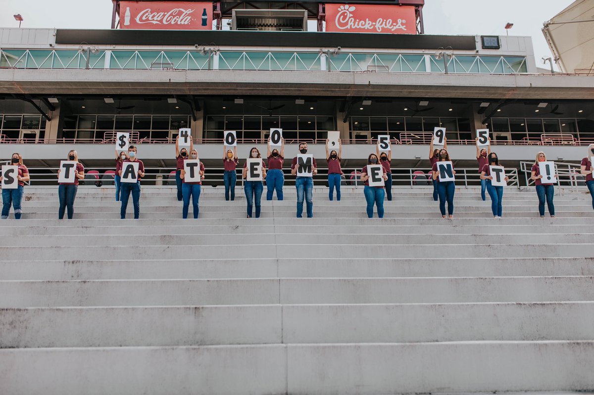 DM_FSU's tweet photo. Our kids can’t wait for better days, so thank you for giving us 400,595 more reasons to continue defying the odds. Until we can dance in celebration together again, we will continue to dance for those who can’t. #MakeYourFloridaStatement https://t.co/vtAgAGCbD2
