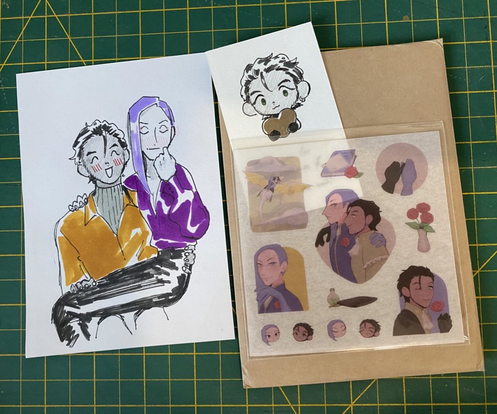 kaeos_theory's tweet photo. Look at all these chimkens!!! 😍 My haul from @svixyo arrived and I’m boohoohooing over all this claurenz 😭💕 https://t.co/BJnHXEnq5L