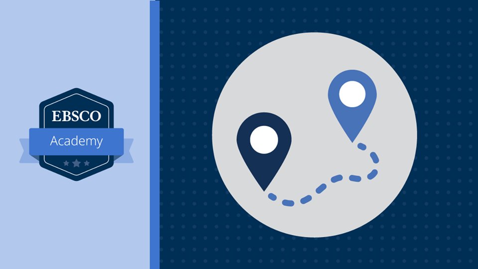 Learn about EBSCO Academy, new to EBSCO Connect. This new learning portal offers live and on-demand training courses to help customers learn more about our products and services. Find out more: ebsco.is/2FOwZq7