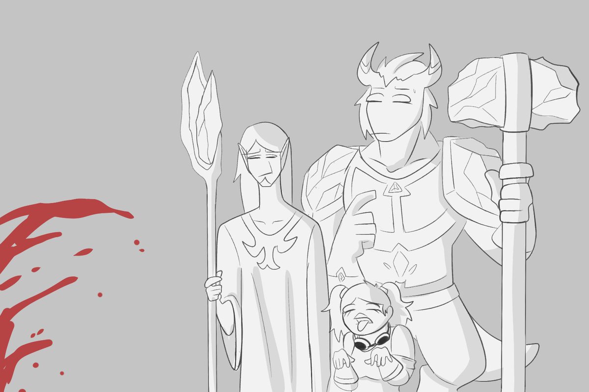 When the #Worgen in the group decides it's snack time