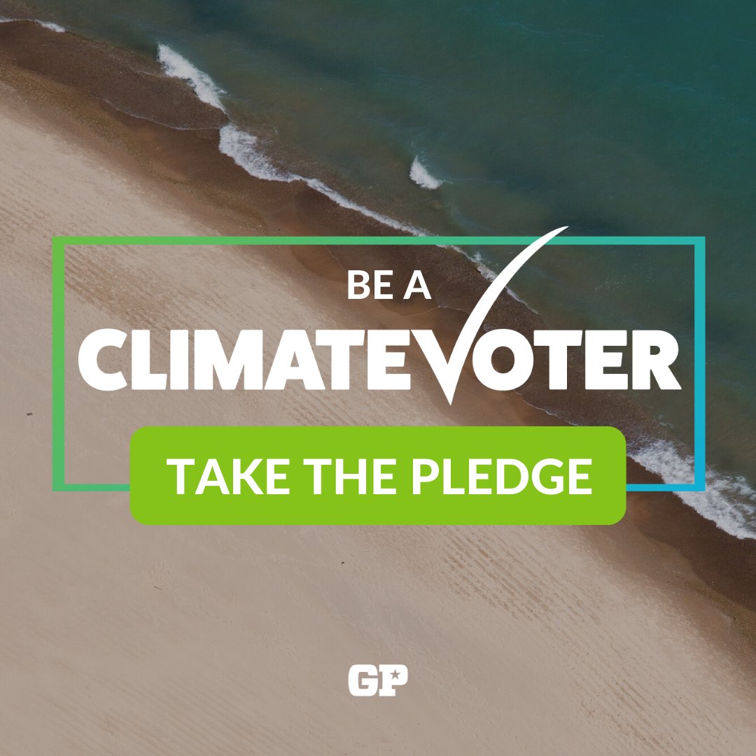 Young people around the country are voting early and showing up! Today the GP team and some of our  @CAPenergypolicy partners are sharing stories and telling us why they've pledged to be a  #ClimateVoter this year. Join us by sharing your story at:  http://genprogress.org/climatevoter 